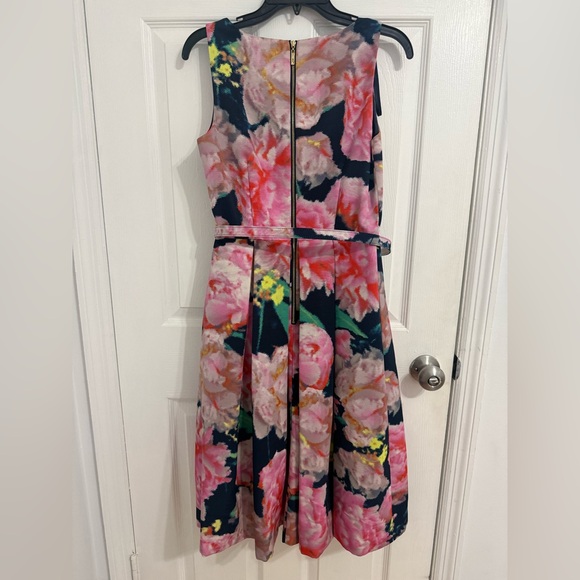 Eliza J Midi Fit and Flare Floral Dress - Picture 3 of 5